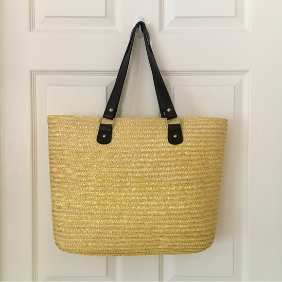 Straw Tote Bag - Picture 6 of 9
